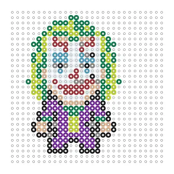 Joker Bügelperlen Vorlage