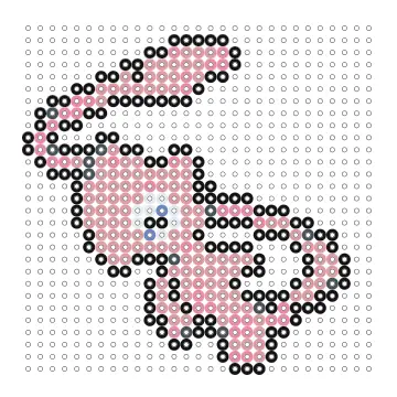 Mew Bügelperlen Vorlage