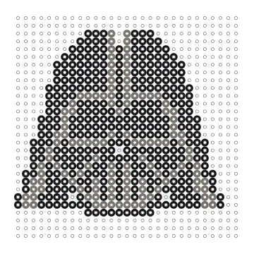 Star Wars Darth Vader Bügelperlen Vorlage
